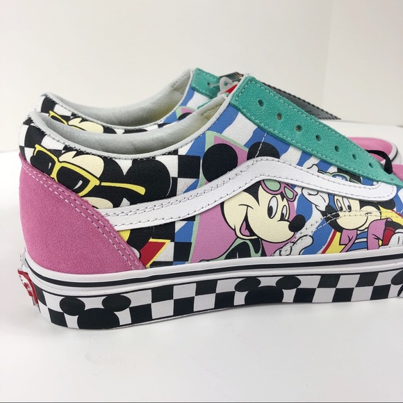 Disney X Vans Mickey retro Old Skool shoes - Picture 6 of 8